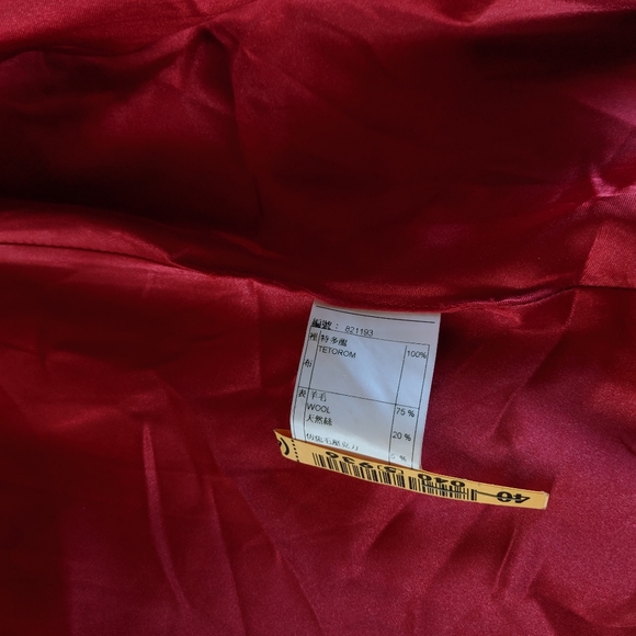 Huang Shu Chi Wool Coat - Picture 2 of 4